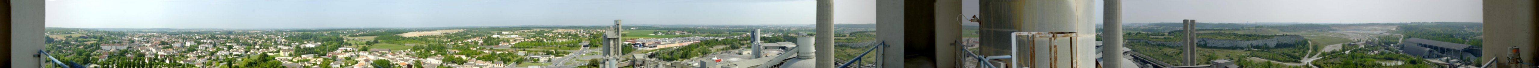 Panorama du ct de La Couronne